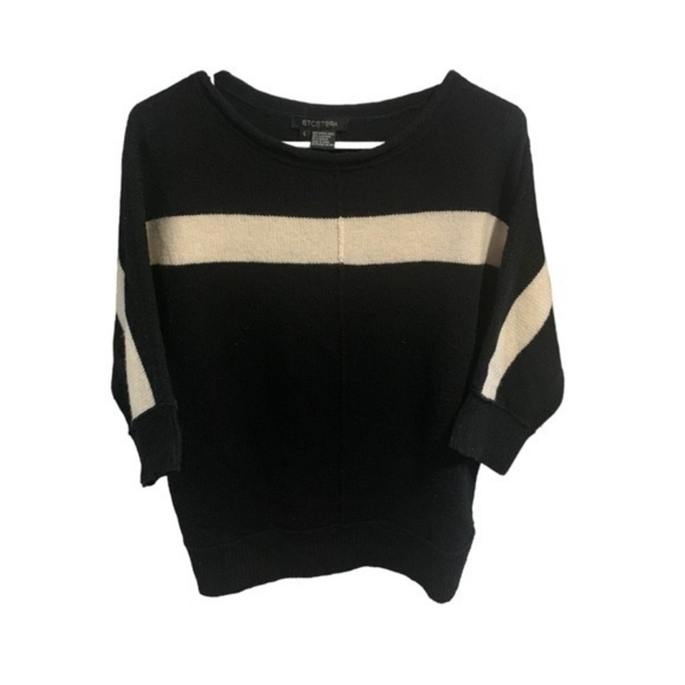 Etcetera Wool Cashmere Sweater Size Large .